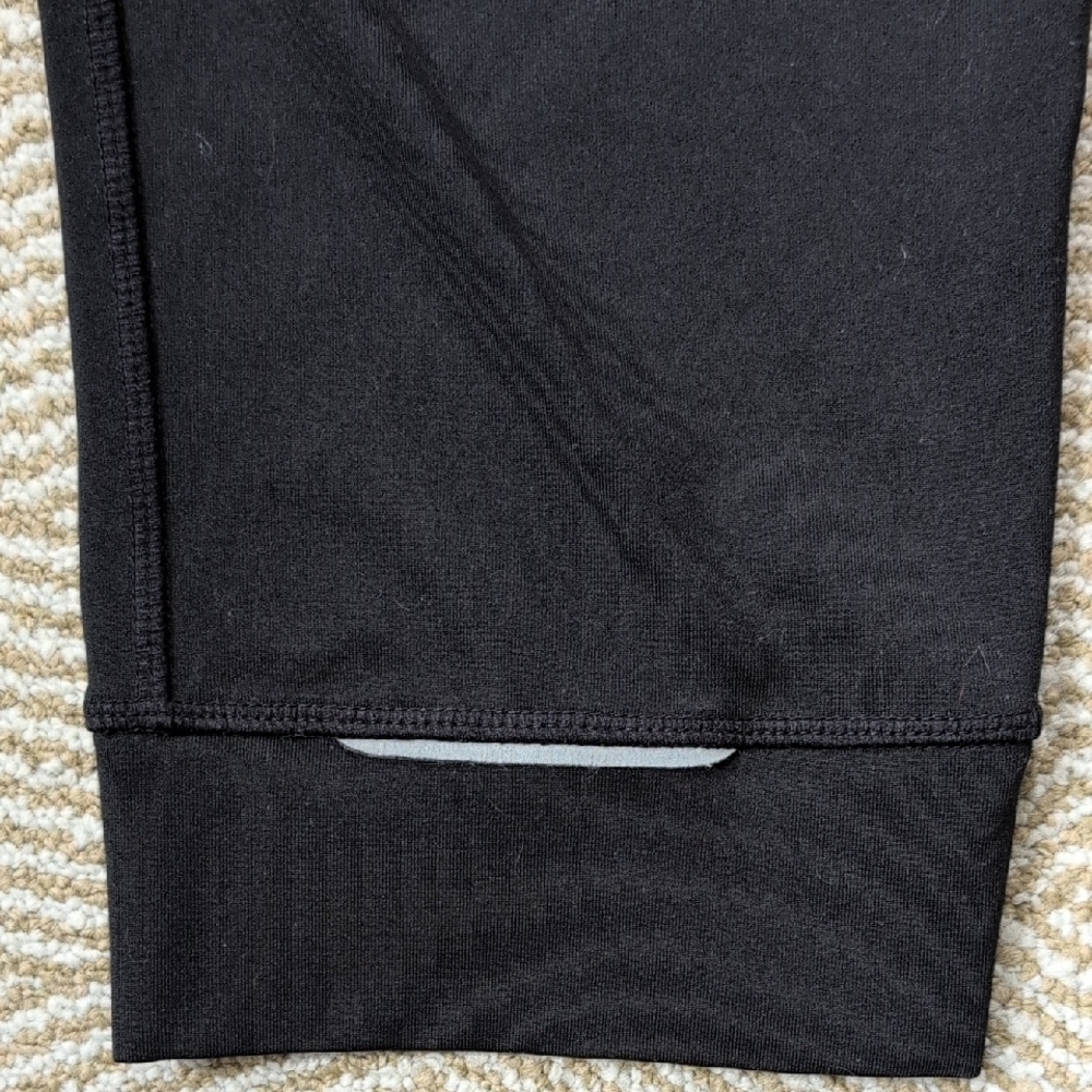 Athleta Black Skirted Capri Leggings Skort Yoga Dance Modest Swim Bottoms Sz M - Picture 7 of 7